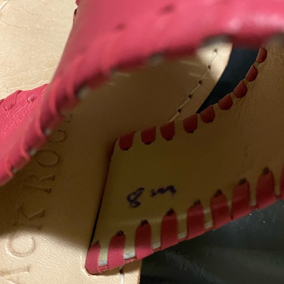 Jack Rogers Rainbow Heart Sandals! Great Condition! - Picture 2 of 4